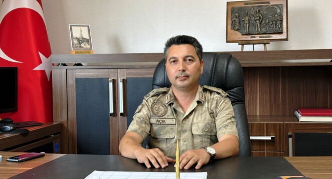 İskenderun İlçe Jandarma Komutanı Jandarma Binbaşı Mustafa Açık göreve başladı. İGC’den Açık’a ziyaret!