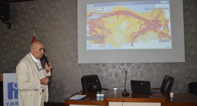 Hatay İnşaat Mühendisleri Odasından deprem semineri