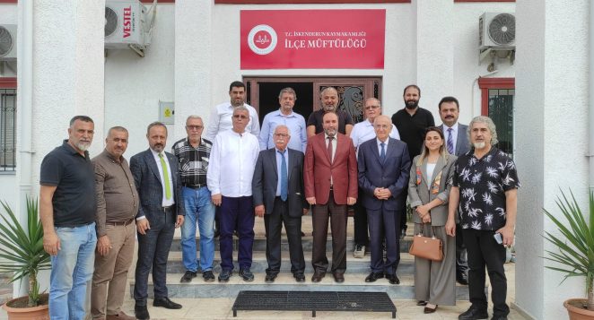 İskenderun’da İnanç Grupları ve STK’lardan Müftü Dr. İhsan İlhan’a Ziyaret