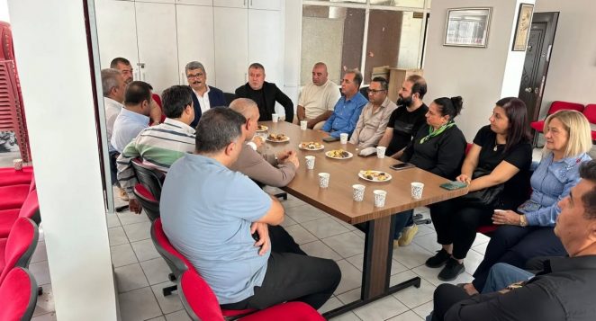 İGC CHP İSKENDERUN YÖNETİMİNE KUTLAMA ZİYARETİ