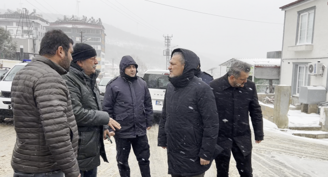 Belen’de Kar Yağışı Etkisini Artırdı