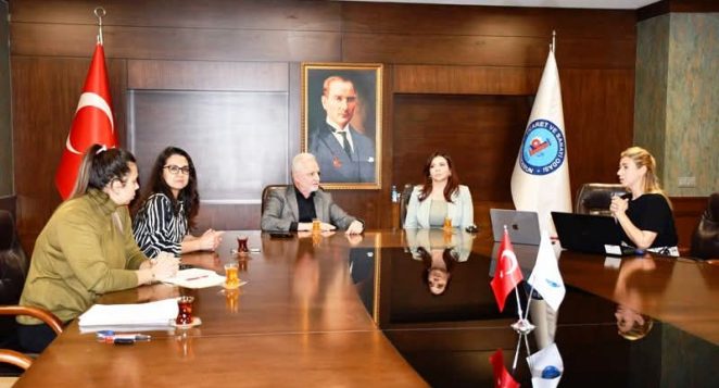 İTSO’da ‘İskenderun Gençlik Odaklı Dijital ve Yeşil Beceriler Merkezi Projesi” Konulu Toplantı Yapıldı