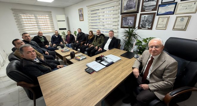 İGC’den Şoförler Odası Başkanı Erol Akın’a Tebrik Ziyareti