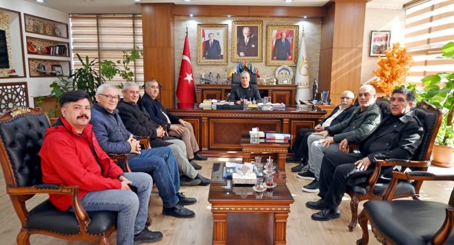 Başkan Adayı Ömer Kelleci’den Başkan Gül’e Ziyaret