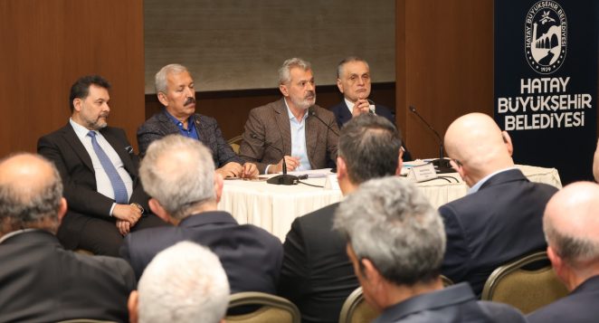 BAŞKAN ÖNTÜRK İŞ İNSANLARIYLA BULUŞTU