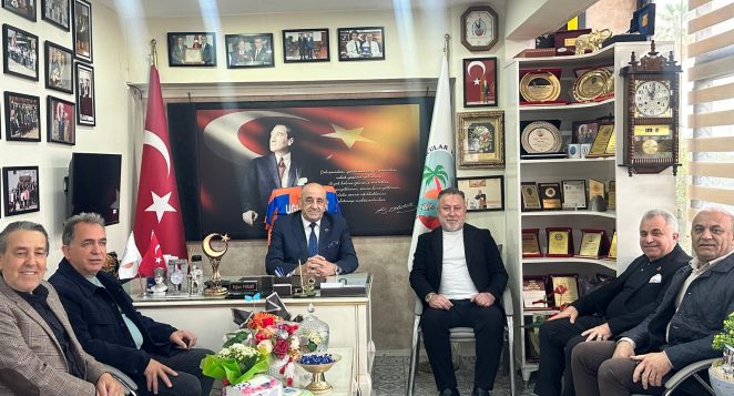 GAZETECİLER CEMİYETİ’NDEN UĞUR FIRAT VE YÖNETİMİNE HAYIRLI OLSUN ZİYARETİ