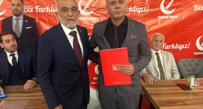 YRP Hassa’da Turgay Çaka Atandı!