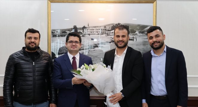 Kaymakam Eroğlu, Gökpınar Harita – Mühendisliği ağırladı