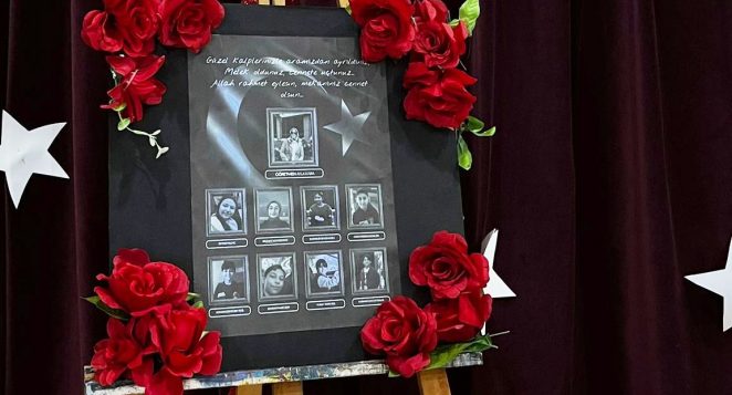 MİNİK YÜREKLERDEN BÜYÜK VEFA: 23 NİSAN’DA DEPREMDE KAYBEDİLEN ARKADAŞLARINI DA ANDILAR