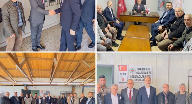 MİLLETVEKİLİ ÖZEL’DEN HIZARCILAR VE MOBİLYACILAR ODASI’NA ZİYARET