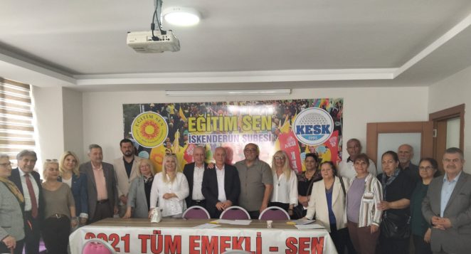 Tüm Emekliler Sendikası İskenderun Şubesi 3. Olağan Kongresi Yapıldı