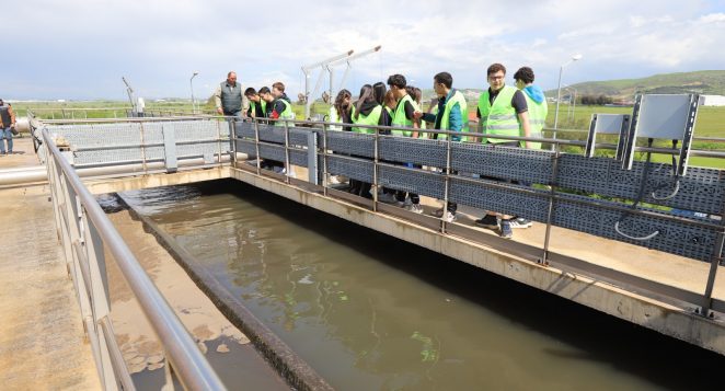 ÖĞRENCİLER ATIKSU ARITMA TESİSİNİ GEZDİ