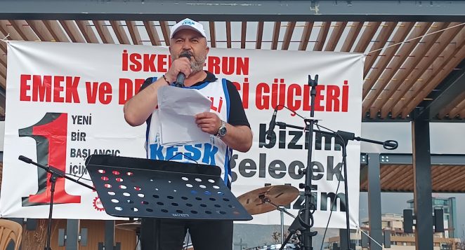 İskenderun’da Yoğun Katılımlı 1 Mayıs Programı Gerçekleştirildi