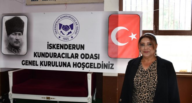 İskenderun Kunduracılar Esnaf Odası’nda Ayşe Yıldırım Başkan