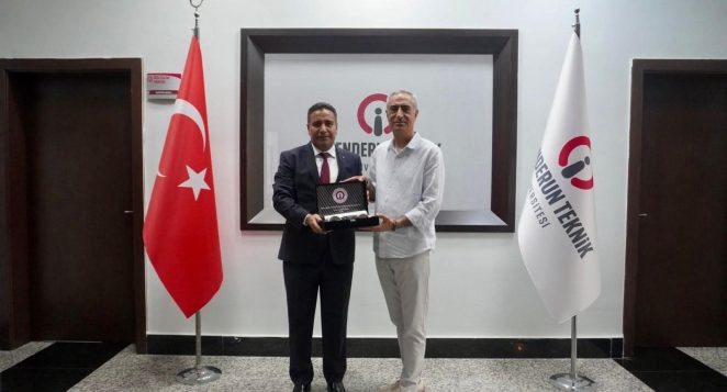 REKTÖR DURUEL’E KONGRE BAŞKANI GÜLBEYAZ’DAN ZİYARET