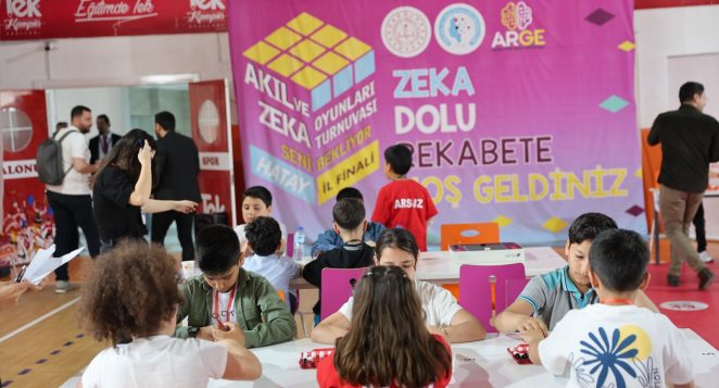 Akıl ve Zekâ Oyunları Turnuvası Hatay İl Finalleri Tek Kampüs Okullarında yapıldı. 