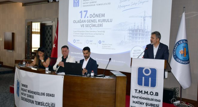 İMO İSKENDERUN TEMSİLCİLİĞİNDE YENİ DÖNEM