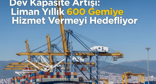 Assan Port’tan İskenderun’da Dev Kapasite Artışı: Liman Yıllık 600 Gemiye Hizmet Vermeyi Hedefliyor