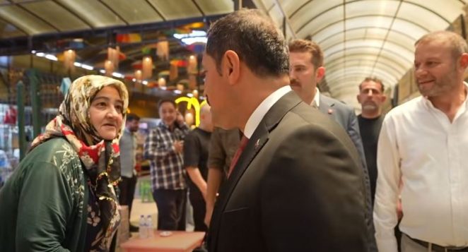 Hatay Valisi Mustafa Masatlı Uzun Çarşı Esnafı ile Bayramlaştı