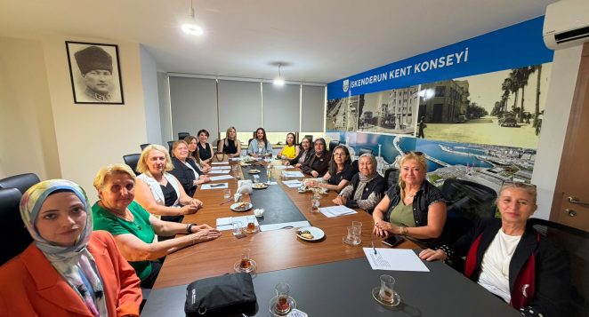 İSKENDERUN KENT KONSEYİ KADIN MECLİSİ DİVAN TOPLANTISI GERÇEKLEŞTİRİLDİ