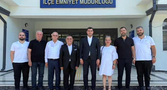ARİAD’dan Emniyet Müdürü Ahmet Nar’a Hayırlı Olsun Ziyareti
