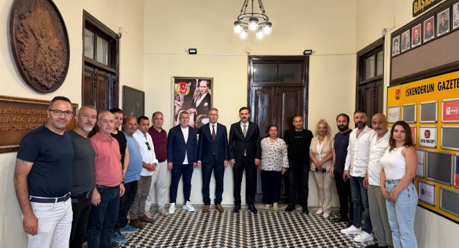 İSKENDERUN’A VEDA ZİYARETİ: BAŞSAVCI ÜNALAN VE BAŞKAN TAŞTİMUR İGC’Yİ ZİYARET ETTİ