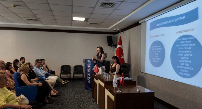 İSKENDERUN PALMİYE HASTANESİ, “GEBELİKTEN BEBEĞİME” SEMİNERİNDE UZMANLARI AİLELERLE BULUŞTURDU