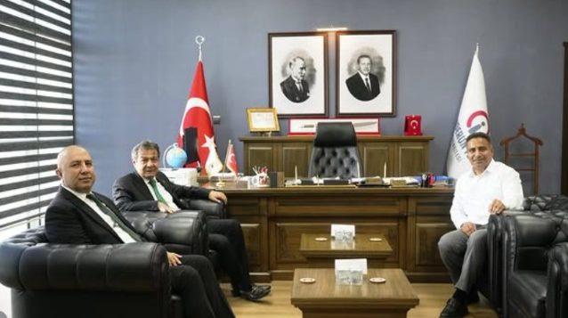 Hatay İl Emniyet Müdürü Yılmaz ve İskenderun İlçe Emniyet Müdürü Ekici’den Rektör Duruel’e Ziyaret