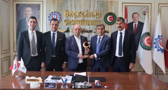 Özçelik-İş İskenderun’dan Genel Merkeze Ziyaret