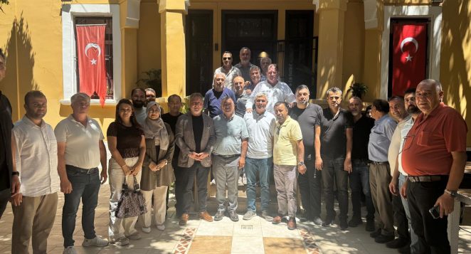 İGC’den MHP İlçe Başkanı Turan Bozkurt’a Ziyaret! İskenderun’un Gündemi Masaya Yatırıldı