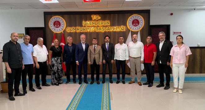 İTSO YÖNETİMİNDEN CUMHURİYET BAŞ SAVCISINA ZİYARET