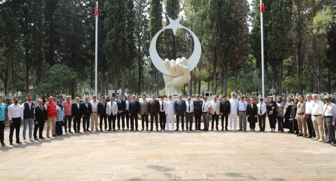 İskenderun’da Şehitlik Programı 15 Temmuz Anma Programı