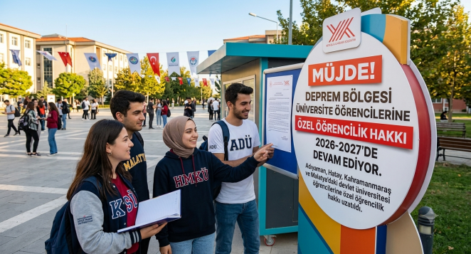 Deprem Bölgesindeki Üniversite Öğrencilerine YÖK’ten Müjde: Özel Öğrencilik Hakkı Uzatıldı!