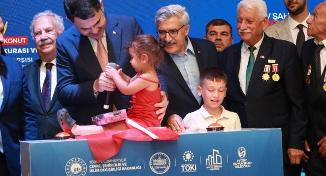 “EV SAHİBİ TÜRKİYE 500 BİN SOSYAL KONUT PROJESİ” KAPSAMINDA HATAY’DA YENİ ADIM