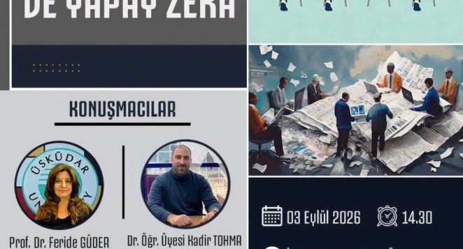 İSTE’de “Gazetecilik ve Yapay Zekâ” Konuşulacak