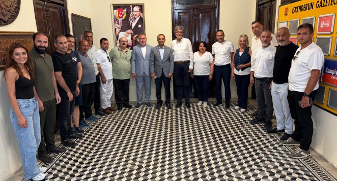Emniyet Müdürü Nevzat Güneş ‘den İGC’ye veda ziyareti!