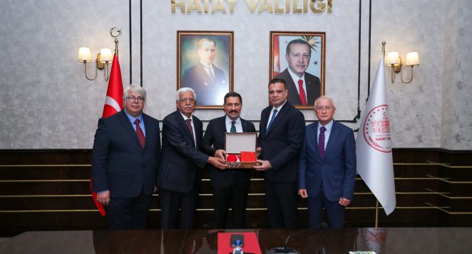 VALİ MASATLI, YILIN AHİSİ, KALFASI VE ÇIRAĞINI KABUL ETTİ
