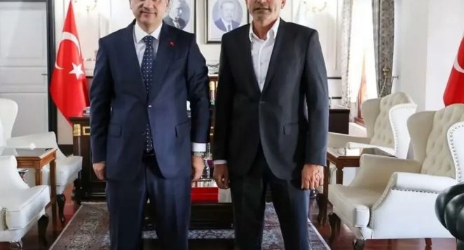 MÜSİAD Hatay Başkanı Akyüz, Bolu Valisi Abdulaziz Aydın’ı ziyaret etti