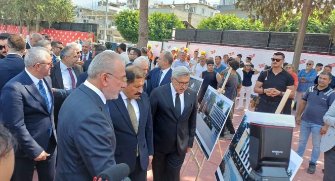 İskenderun’da Fuat Tosyalı Mesleki ve Teknik Anadolu Lisesi’nin Temeli Atıldı