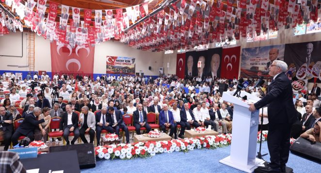 Hüseyin Yayman’dan MHP Hatay Kongresi’nde net mesaj: “Cumhur İttifakı seçime hazır “