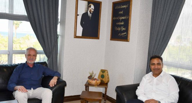 İSTE Üniversitesi Rektörü Prof.Dr.Mehmet Duruel İTSO’yu Ziyaret Etti