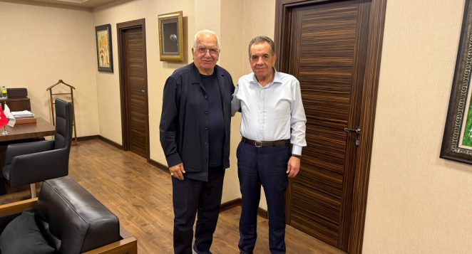 Cengiz Kaptanoğlu ve Recep Düzgit’ten İskenderun’da Recep Atakaş’a Ziyaret