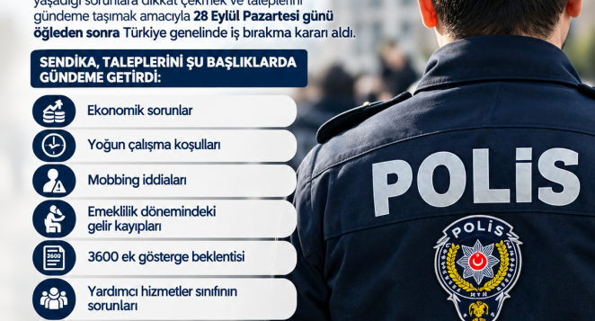 Polisler iş bırakıyor: Emniyet Teşkilatı Sendikası tarih verdi