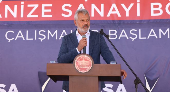 Hassa’da Türkiye’nin 3. Büyük OSB’si İçin Altyapı Çalışmaları Başladı
