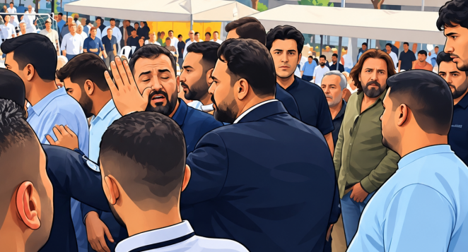 HATSO SEÇİMLERİNDE GERGİN ANLAR! YUMRUKLU KAVGAYA POLİS MÜDAHALE ETTİ